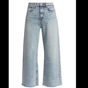 Rag & Bone Ruth super high rise ankle wide leg